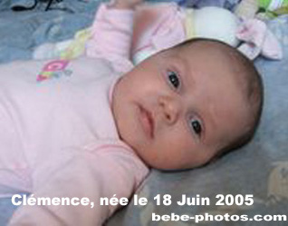 bébé Clémence