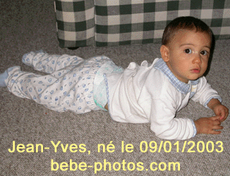 bébé Jean-Yves