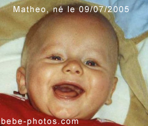 bébé Matheo